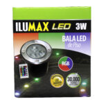 Led Bala De  Piso 3W RGB - Imagen 3