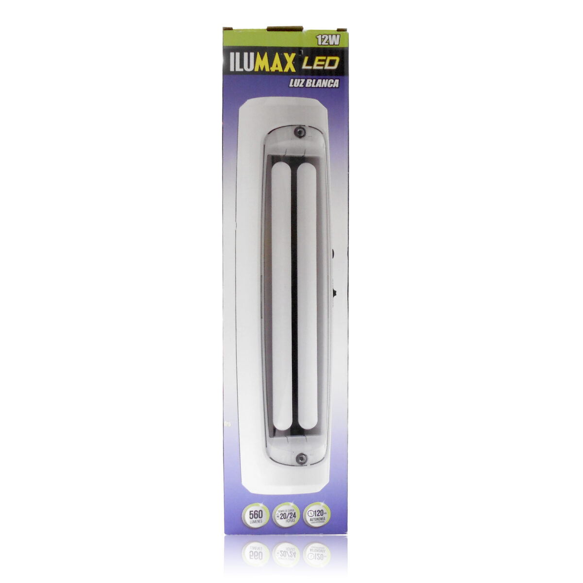 Luminaria Emergencia Led 12W Luz Blanca - Imagen 3