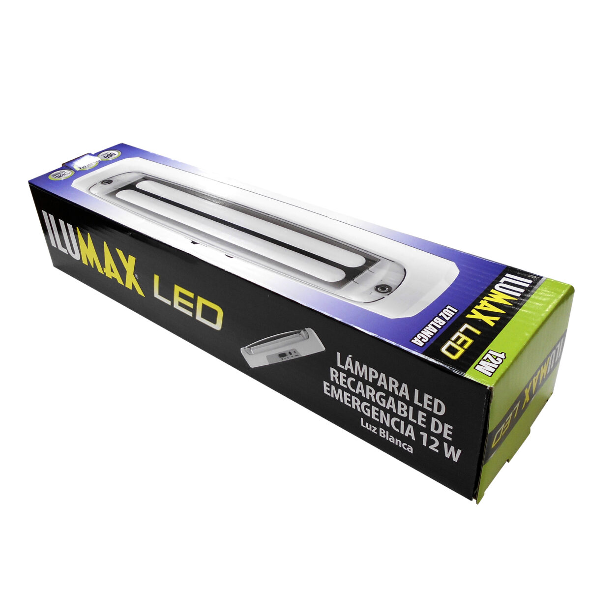 Luminaria Emergencia Led 12W Luz Blanca - Imagen 4